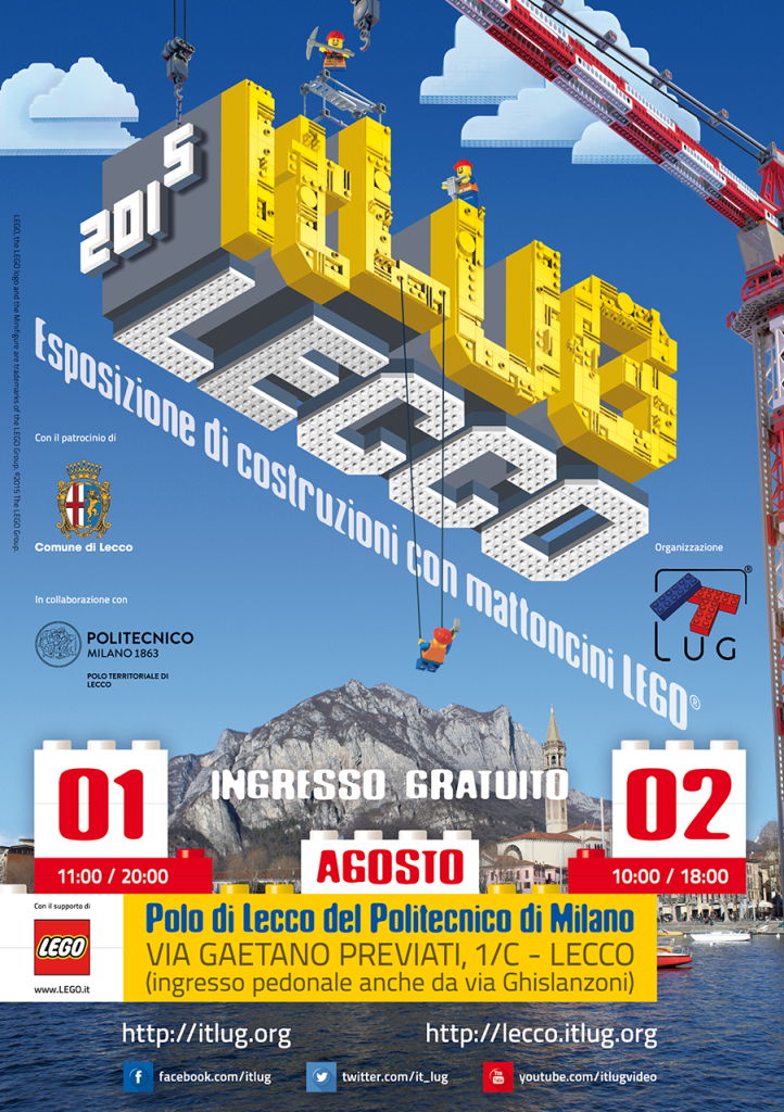 Locandina ItLUG Lecco 2015